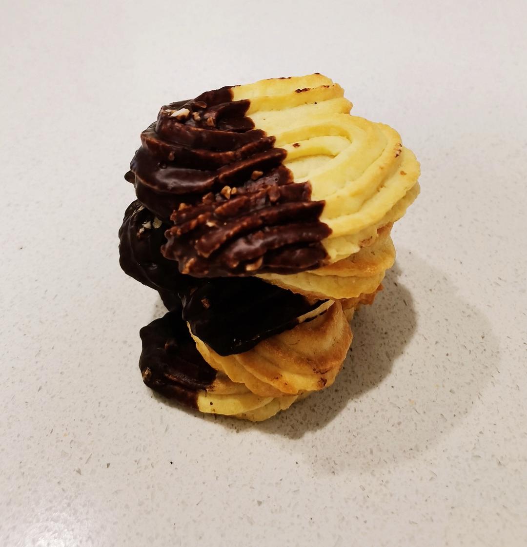 口感独特的奶油奶酪曲奇饼干