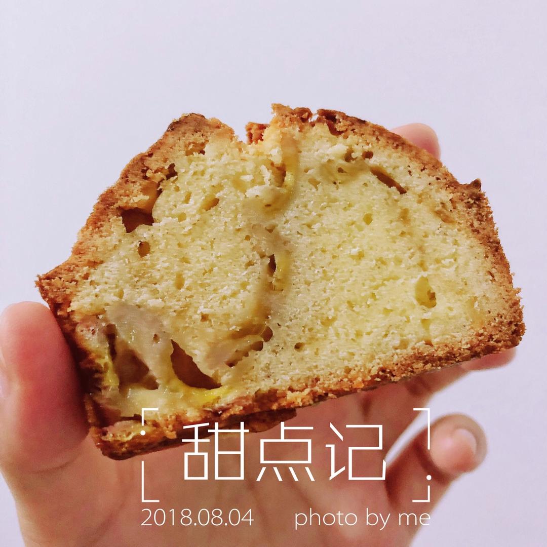 焦烤香蕉磅蛋糕