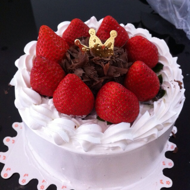鲜奶油草莓蛋糕