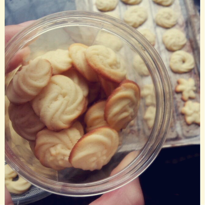 黄油曲奇（绝对成功的经验分享）