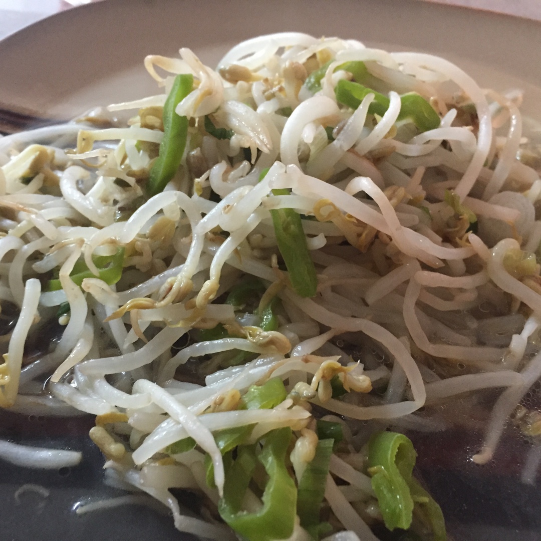 清炒豆芽