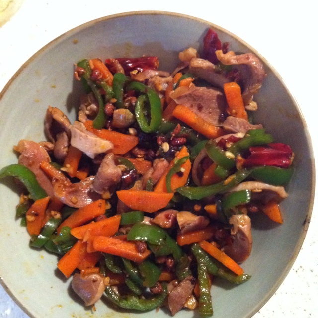 jennie做的爆炒鸡胗