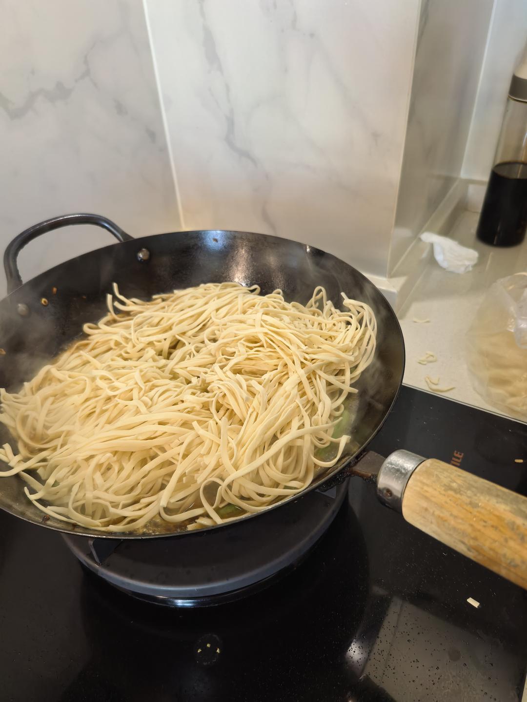 北京家常扁豆面的做法 步骤13