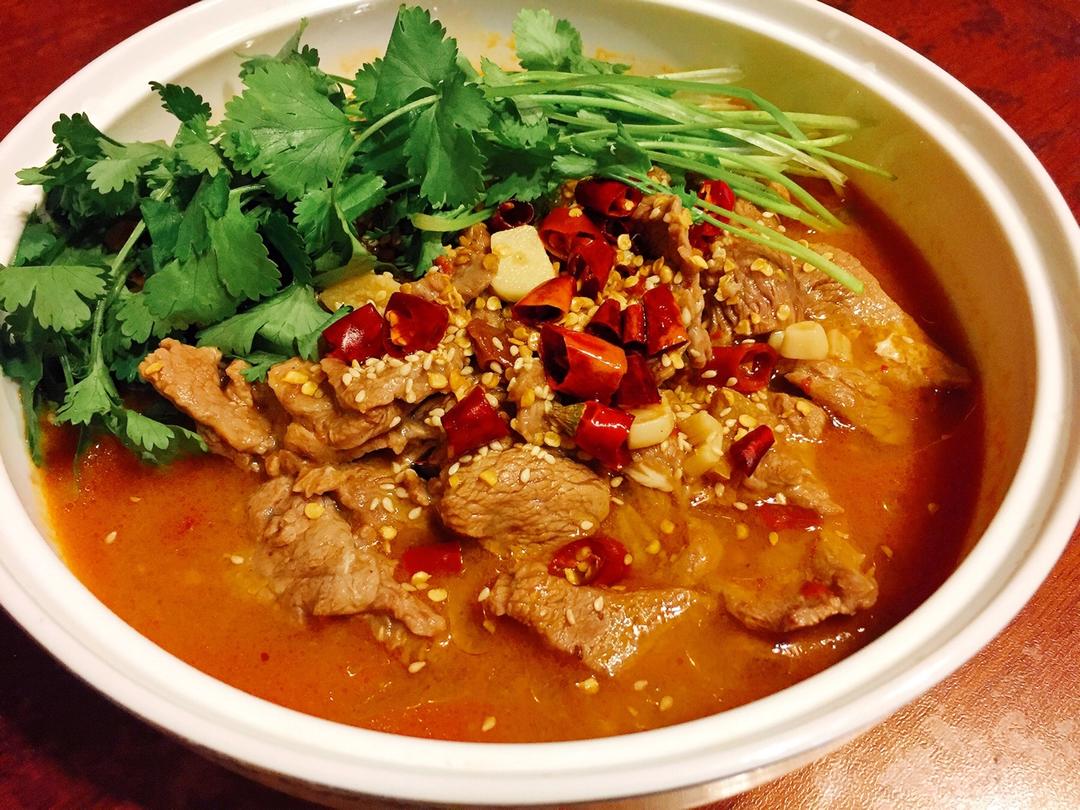 水煮牛肉