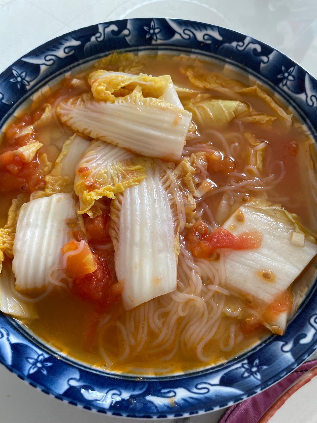 娃娃菜粉丝煲，低卡又鲜美