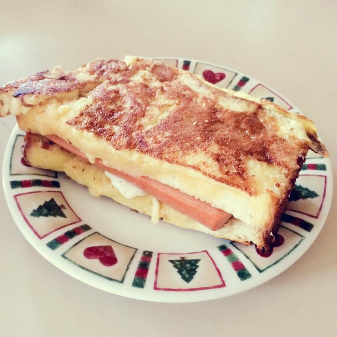 港式小食火腿西多士