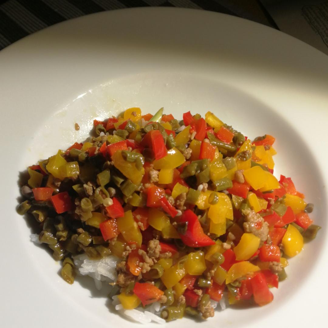 酸豆角肉沫