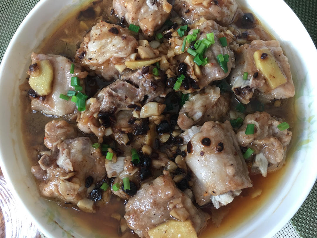 豆豉蒸排骨
