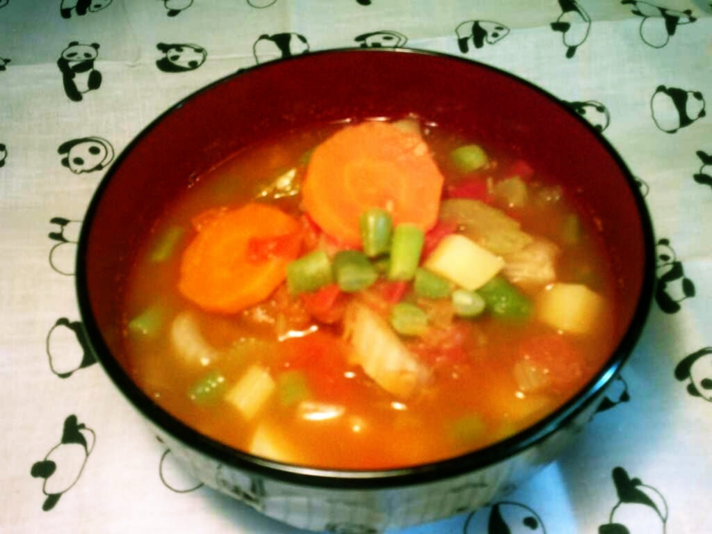西红柿蔬菜浓汤