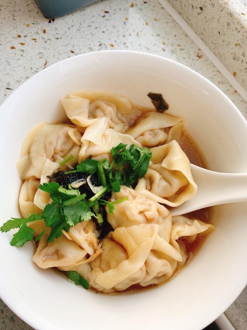 🔥鲜美无比❗️鲜肉馄饨❗制作方法和包法️