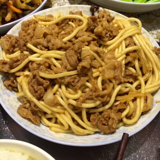 羊肉炒粉