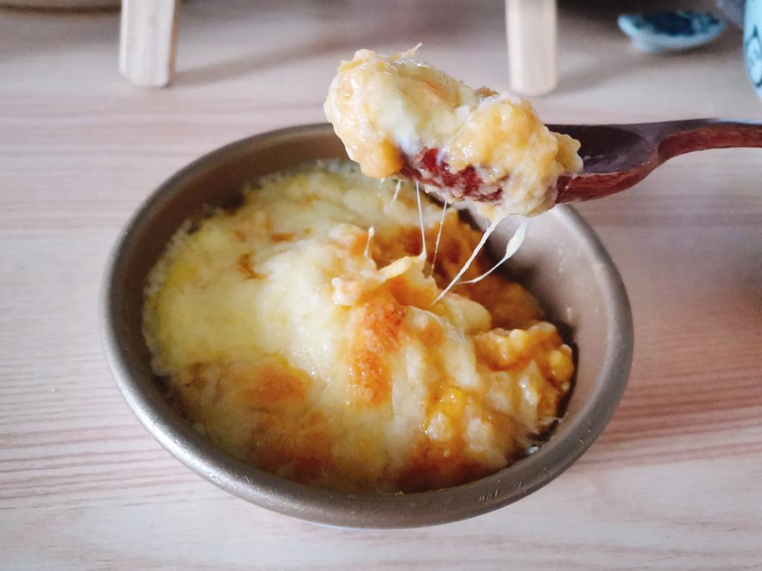 芝士奶油焗红薯