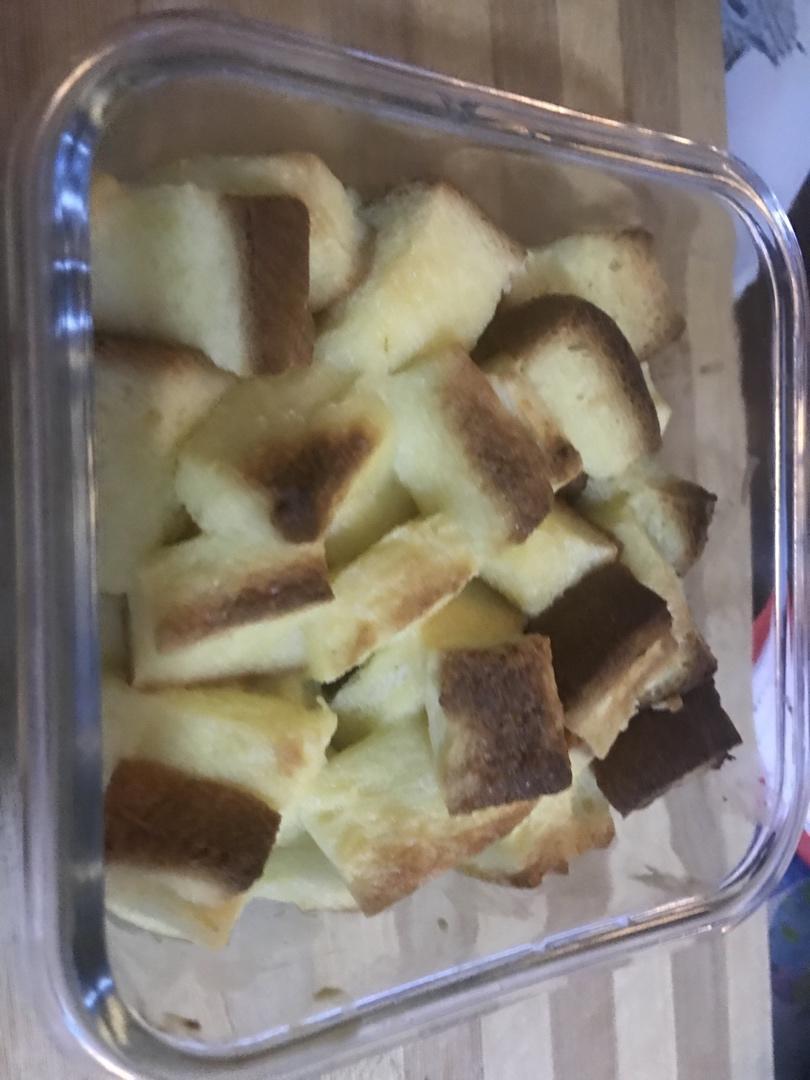 吐司蛋奶布丁