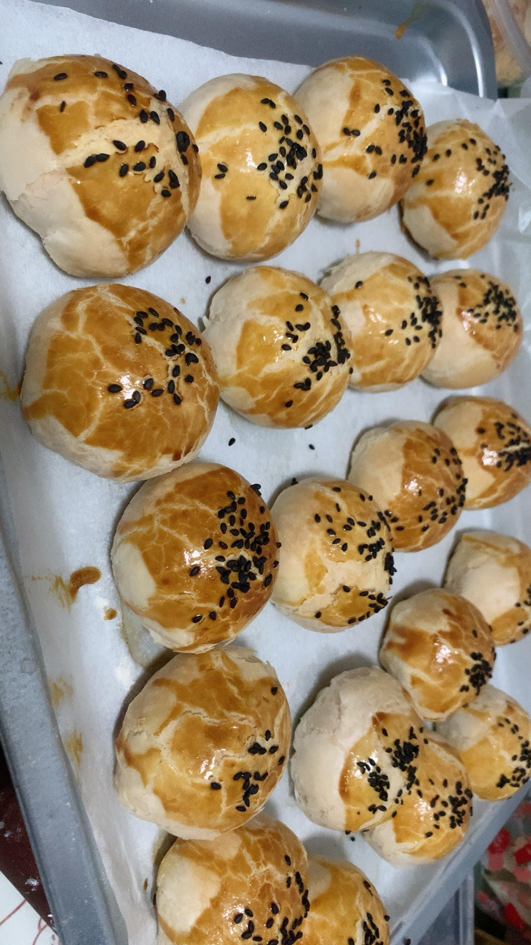 超简单 免揉 酥掉渣的蛋黄酥(超详细附全程视频)不破酥『万能酥皮』