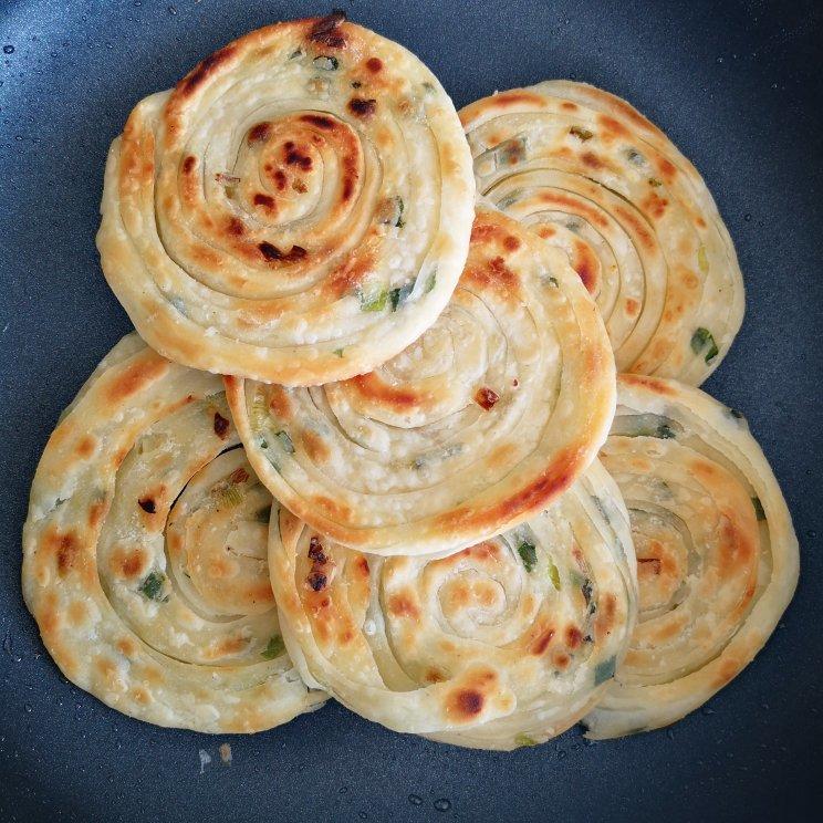 快手懒人版葱油饼❗️㊙️简单易做❗️超级酥脆❗️