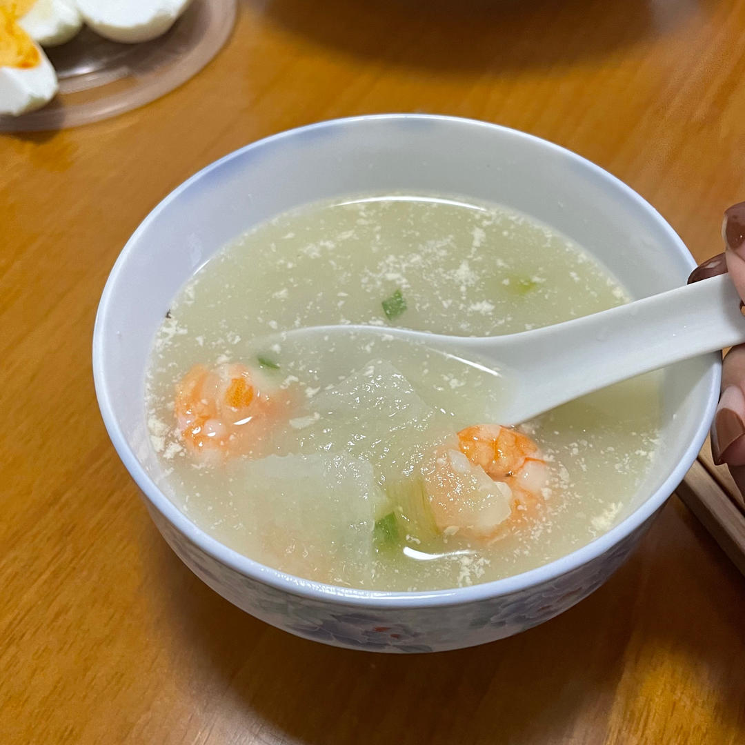 低脂虾仁冬瓜汤