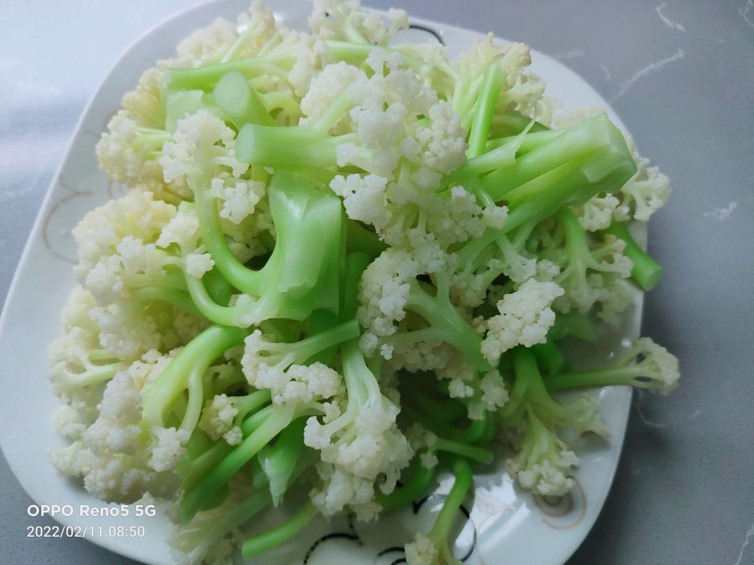 清爽凉拌菜花