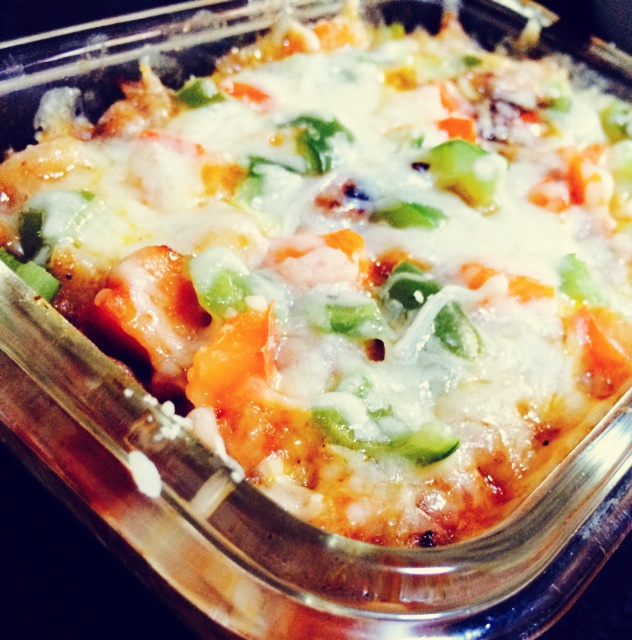 番茄鸡肉浓情焗饭【两人份】
