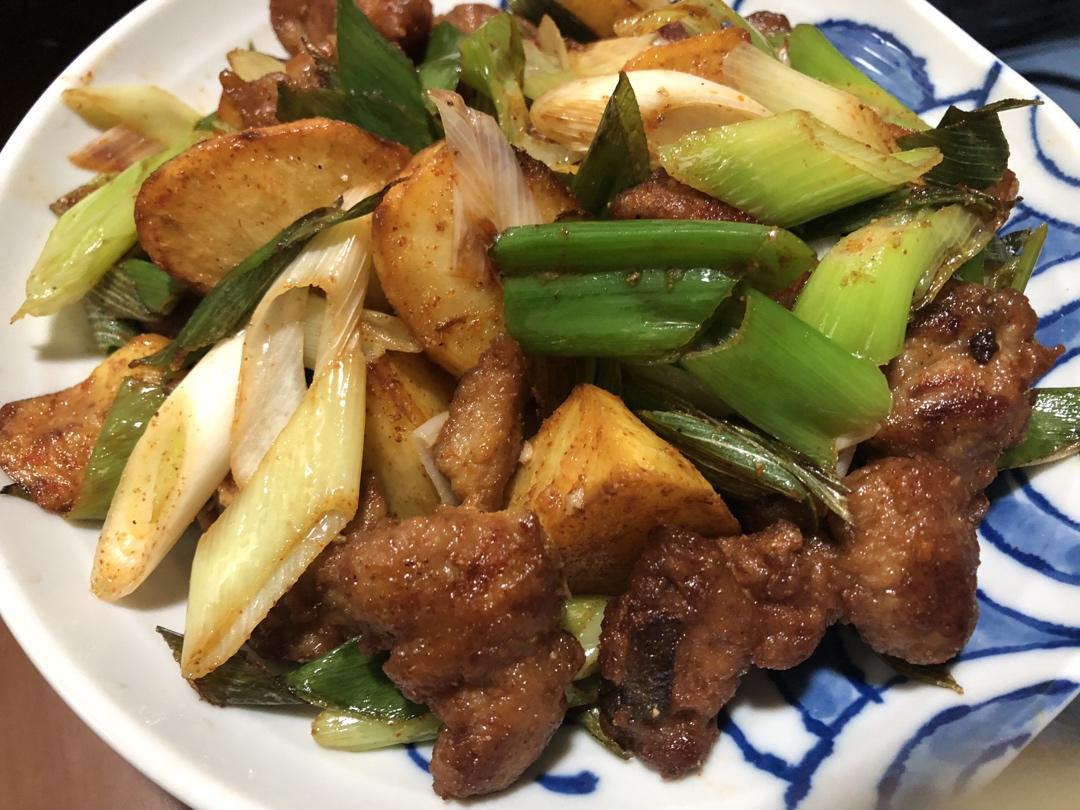 椒盐土豆排骨