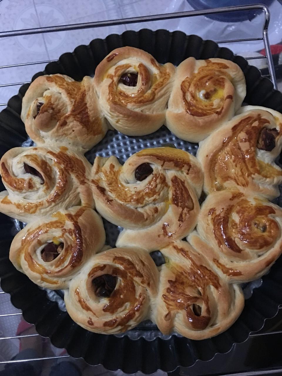 蜂蜜牛奶小餐包