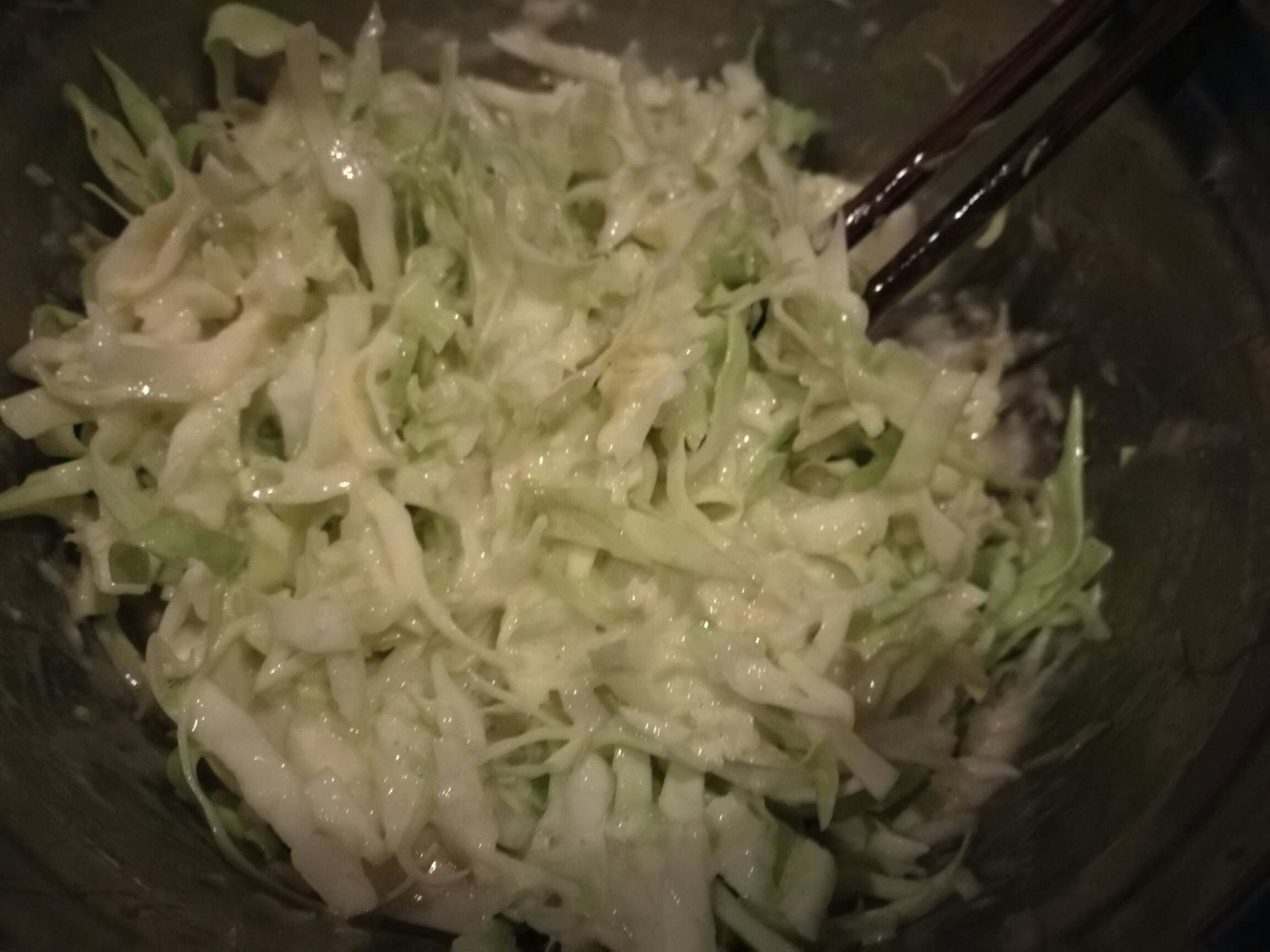 圆白菜培根大阪烧的做法 步骤1