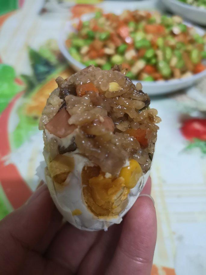 鸭蛋糯米饭