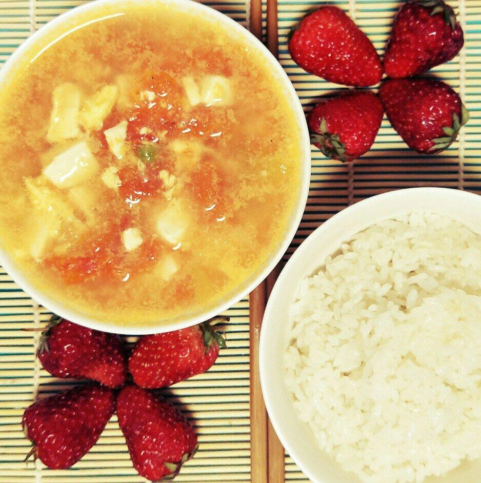 【减脂达人】高蛋白低碳水の好味番茄豆腐羹