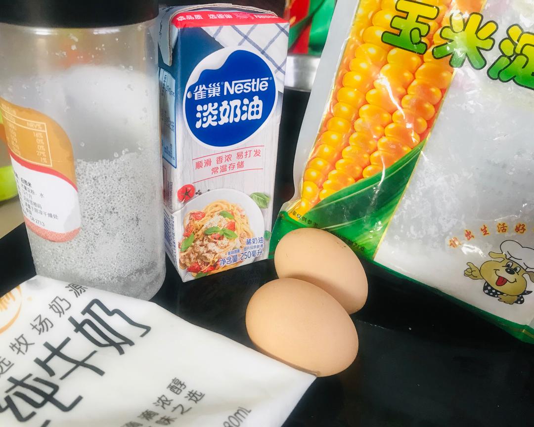 纯奶手撕吐司的做法 步骤1