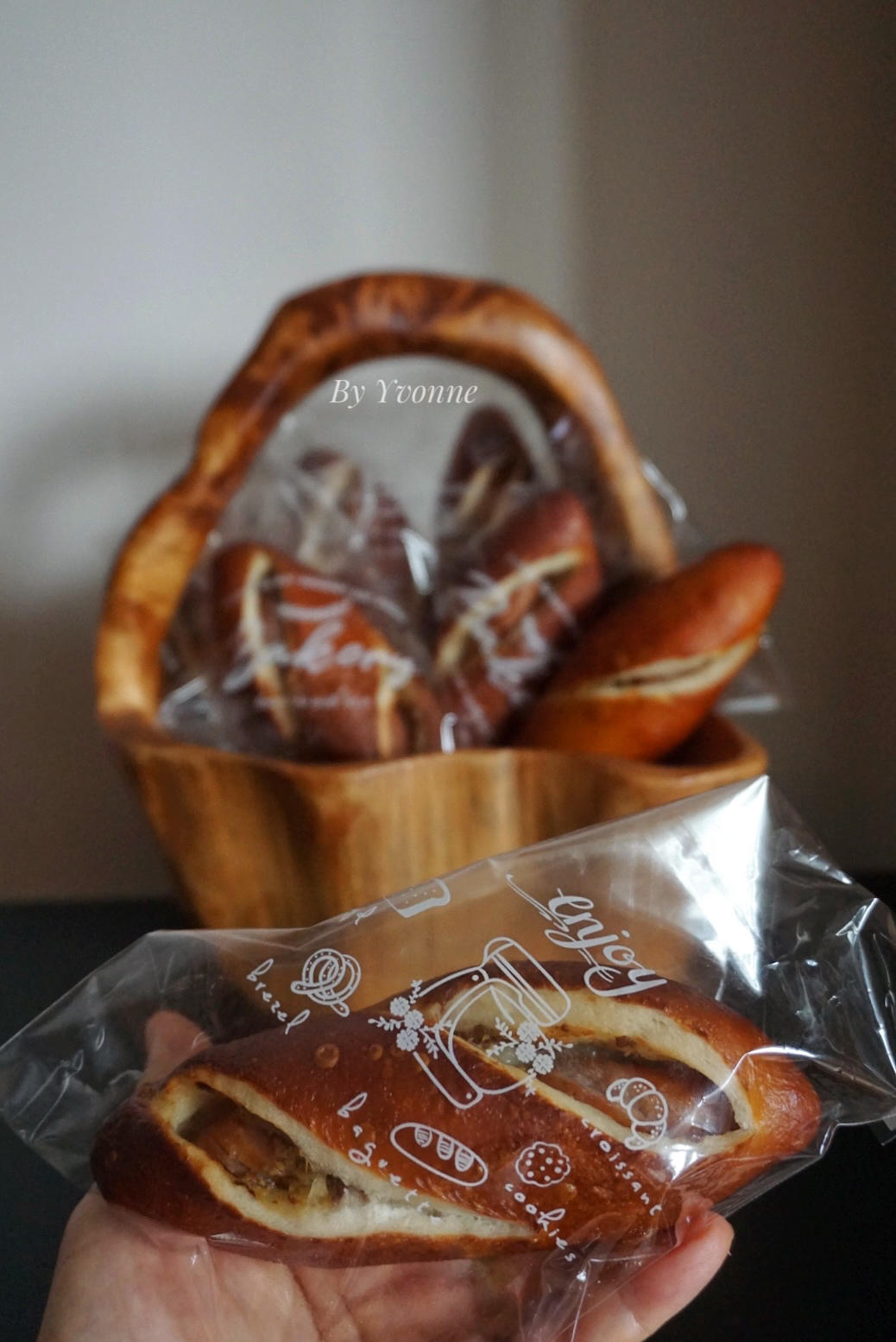 碱水面包—Laugen Roll竹笋娄根