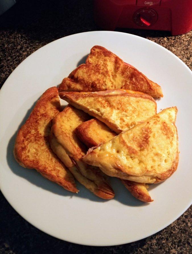 港式小食火腿西多士
