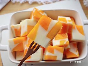 夏日必备👉芒果牛奶布丁❗️入口即化巨好吃😋的做法 步骤12