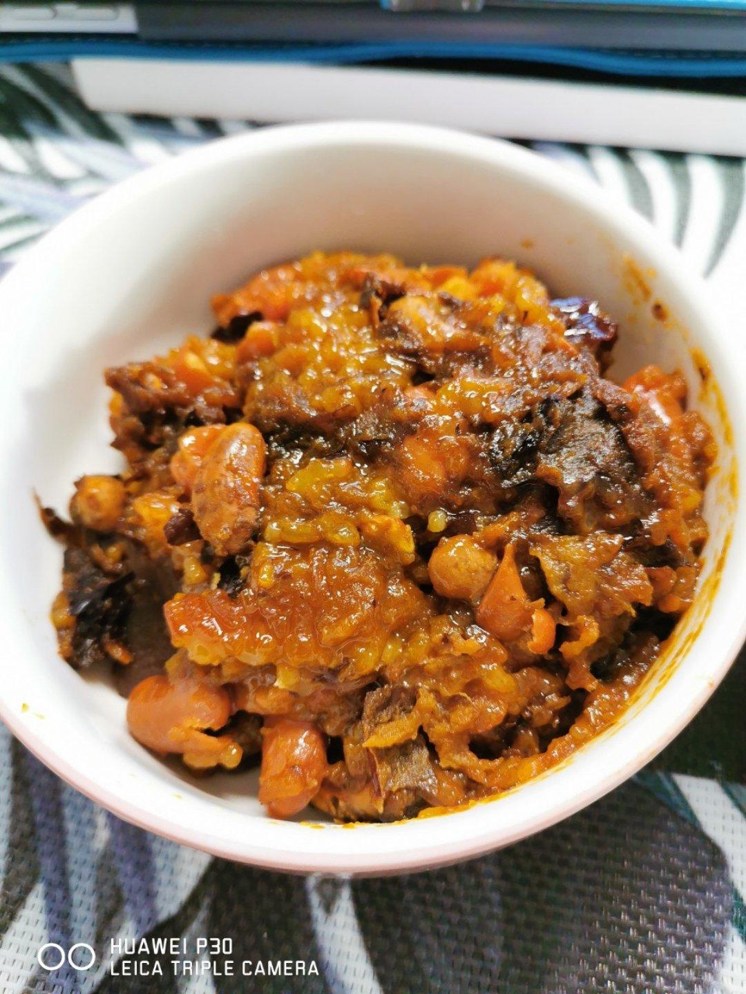 甑糕（镜糕）红枣蜜豆糯米糕（电压力锅）