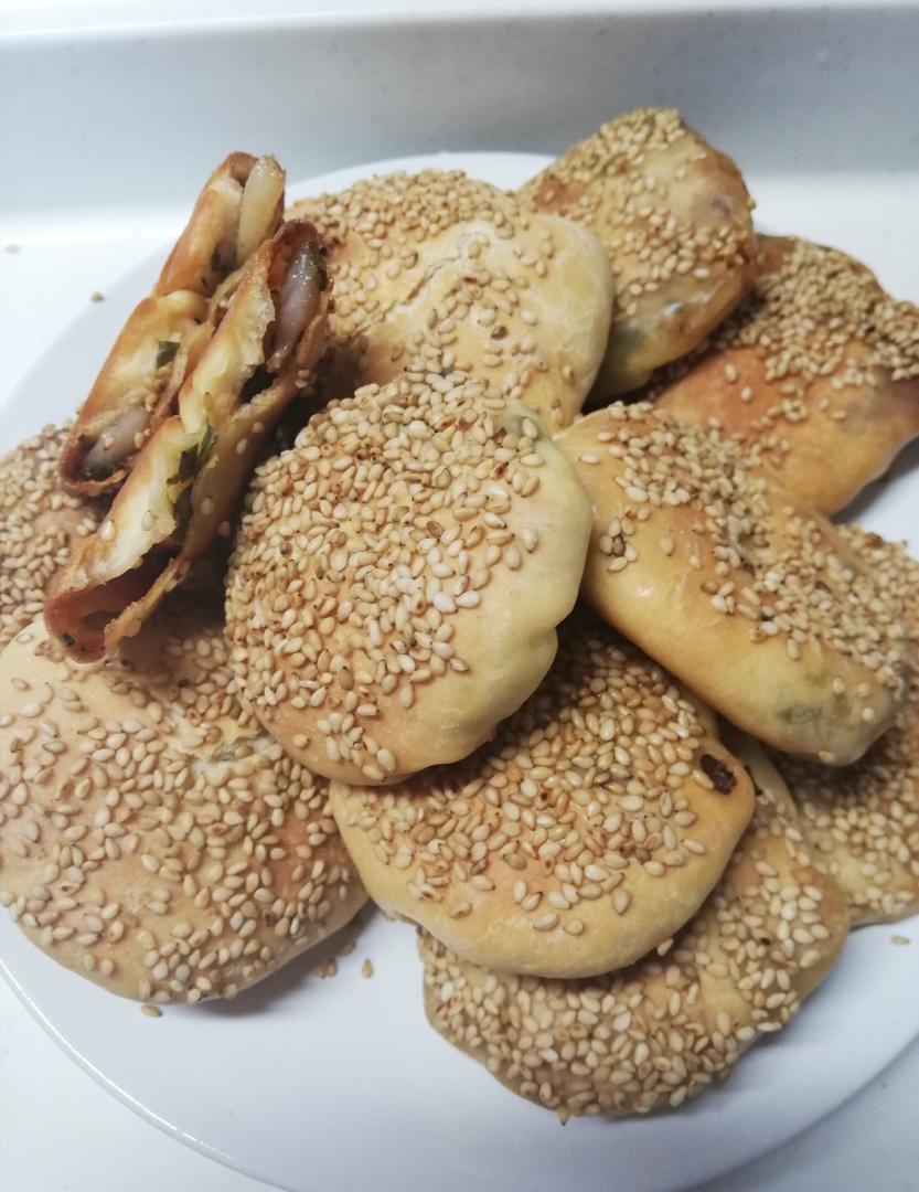 烤箱版永泰葱饼