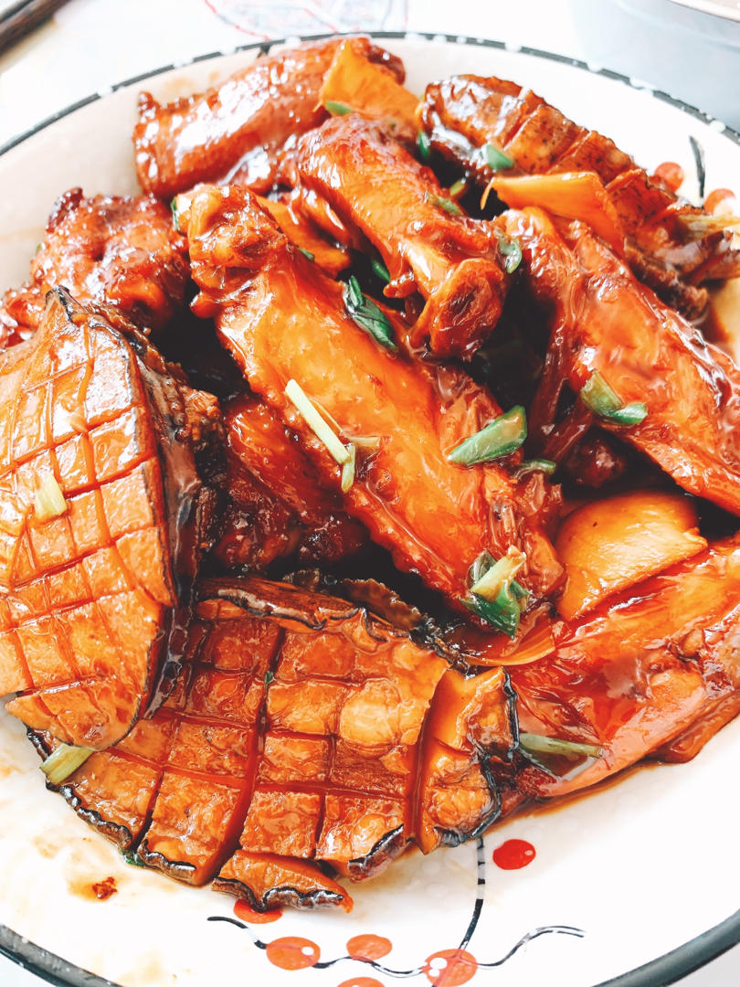 鲍鱼红烧鸡