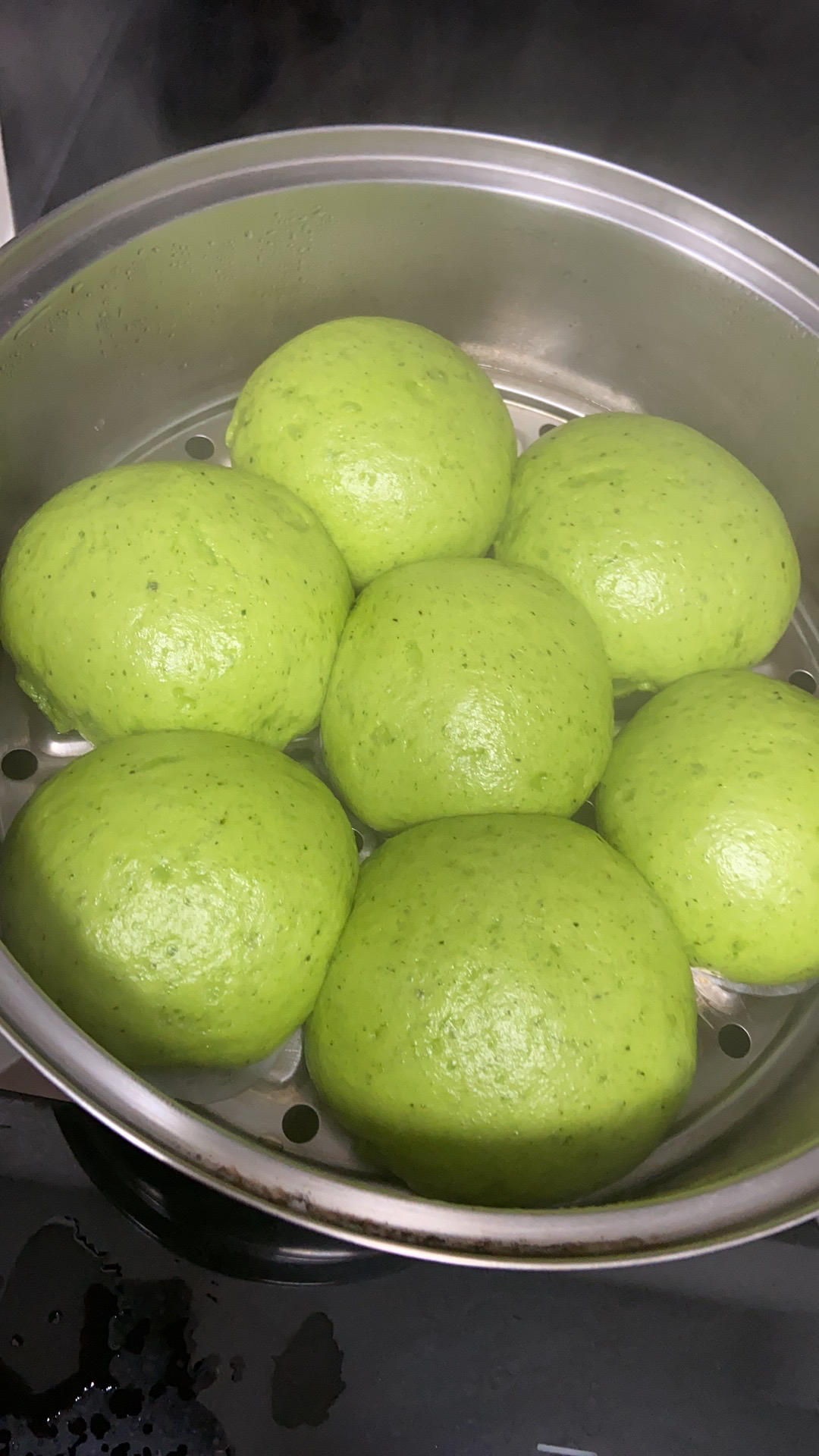 菠菜馒头