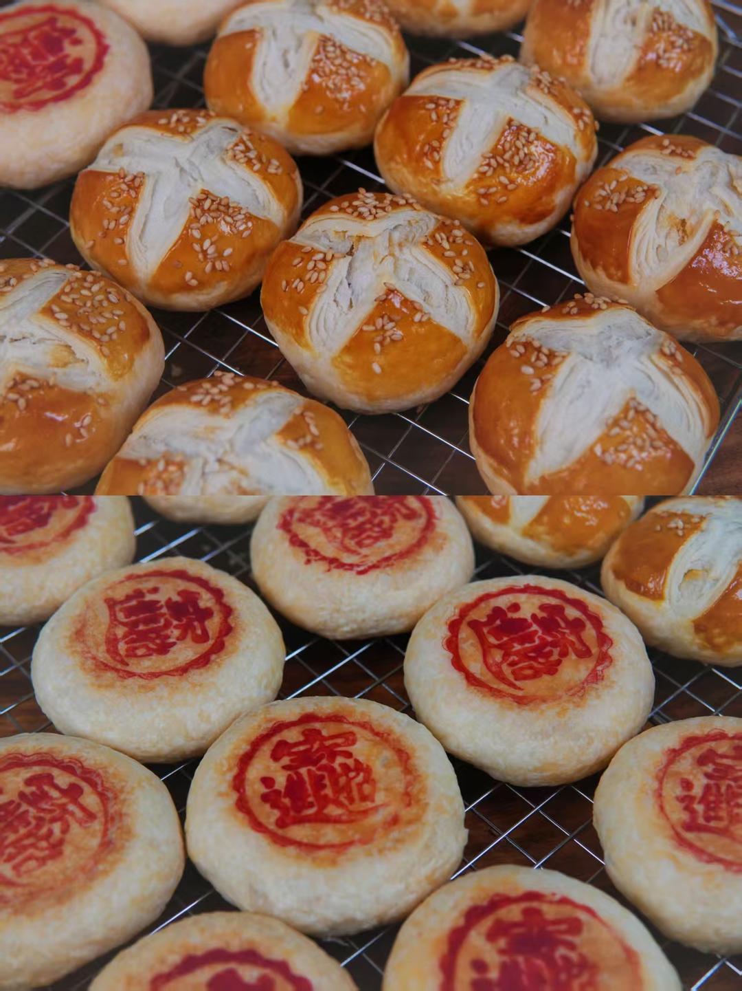 烫面法万能酥皮，做蛋黄酥、椒盐酥绝了！