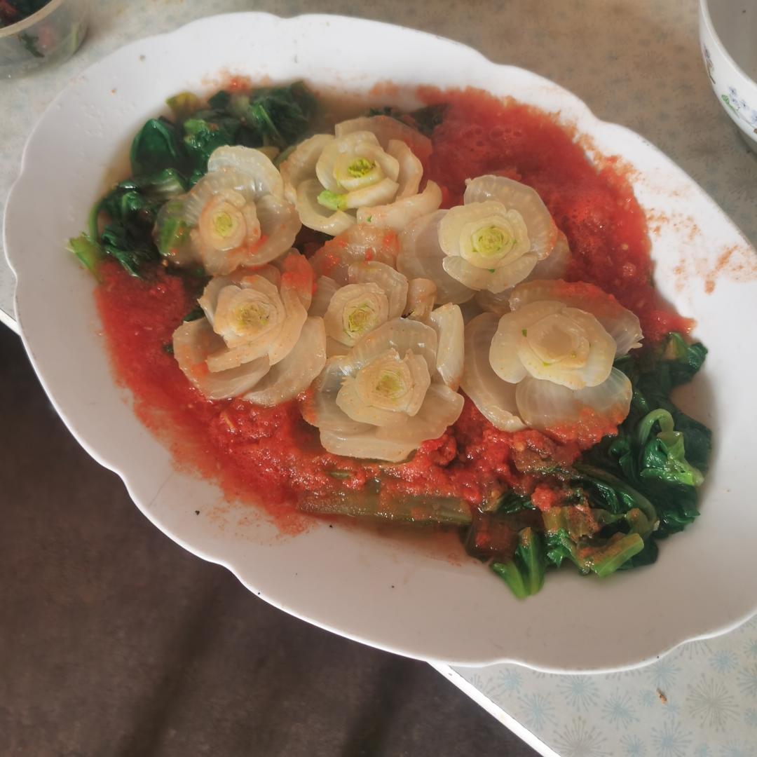 花开富贵（油菜版）（无油素食）