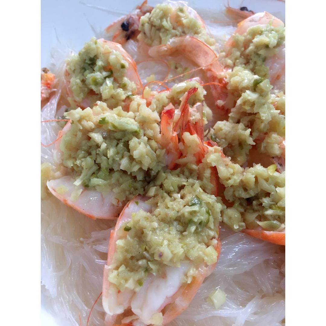 蒜蓉粉丝蒸虾
