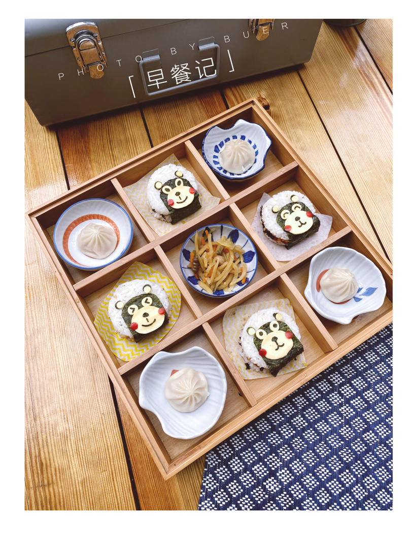 萌萌哒熊本熊饭团