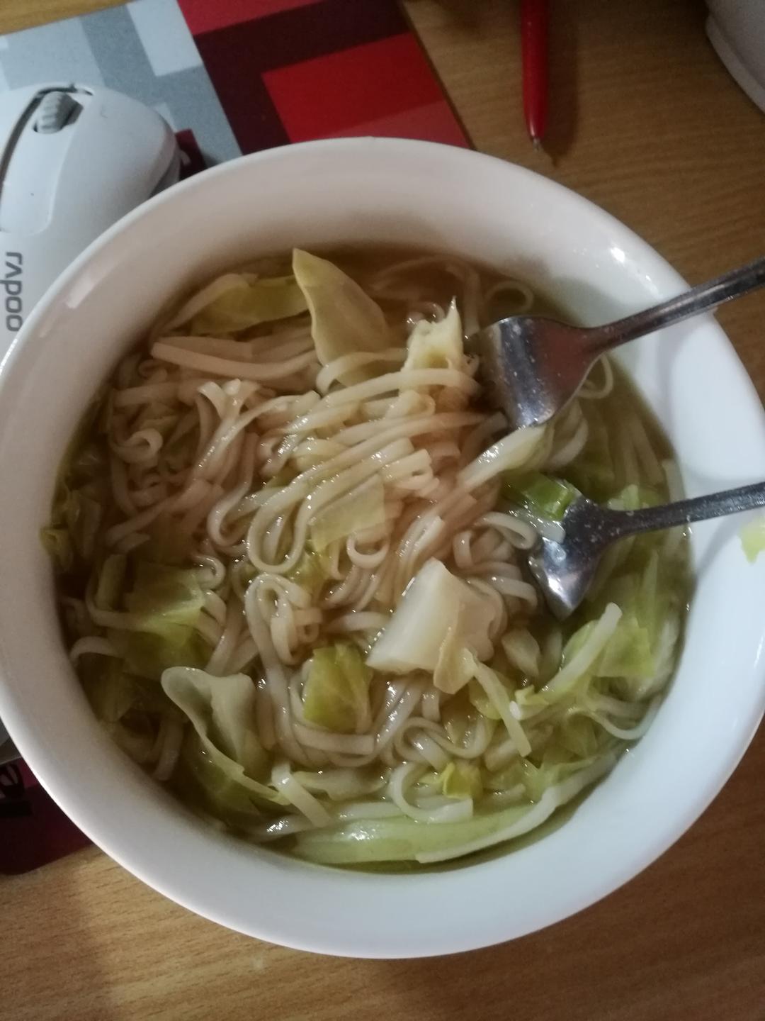 包菜煮面