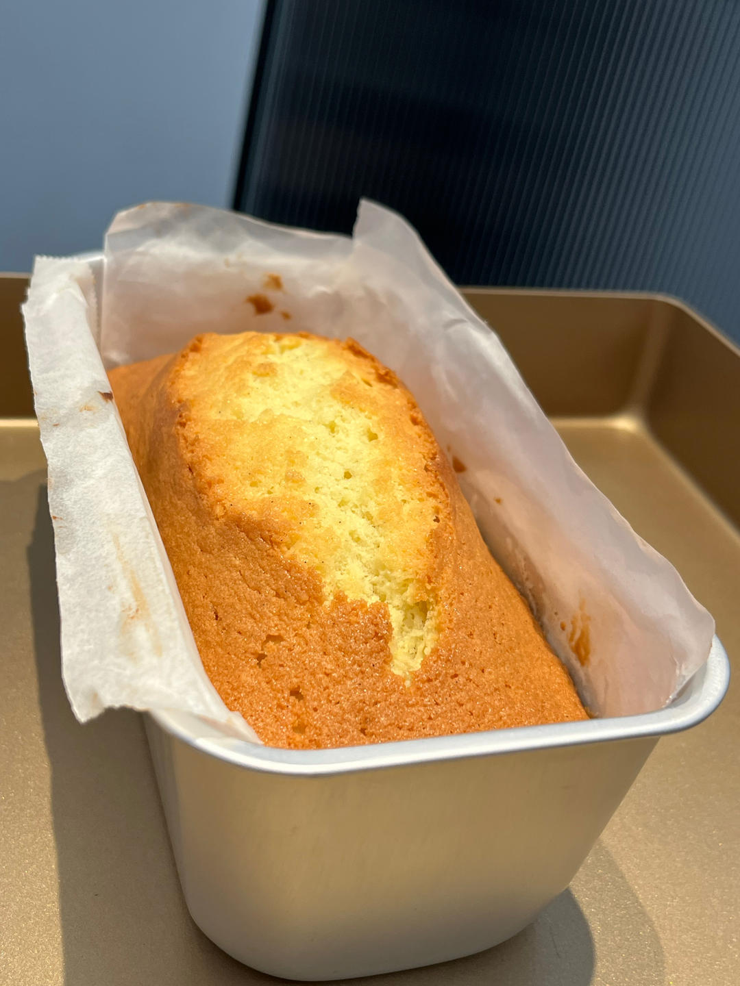 【简简厨房】原味磅蛋糕，香草磅蛋糕。