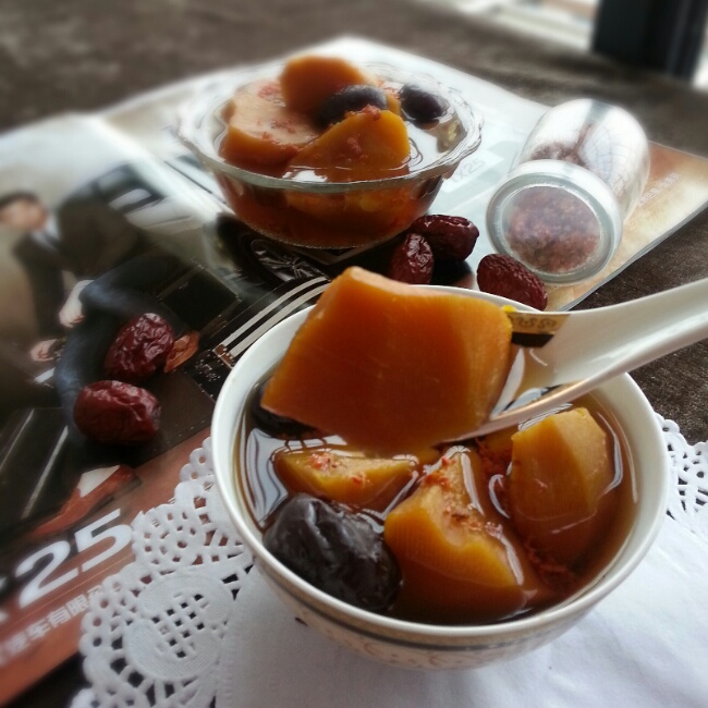 红糖老姜番薯糖水