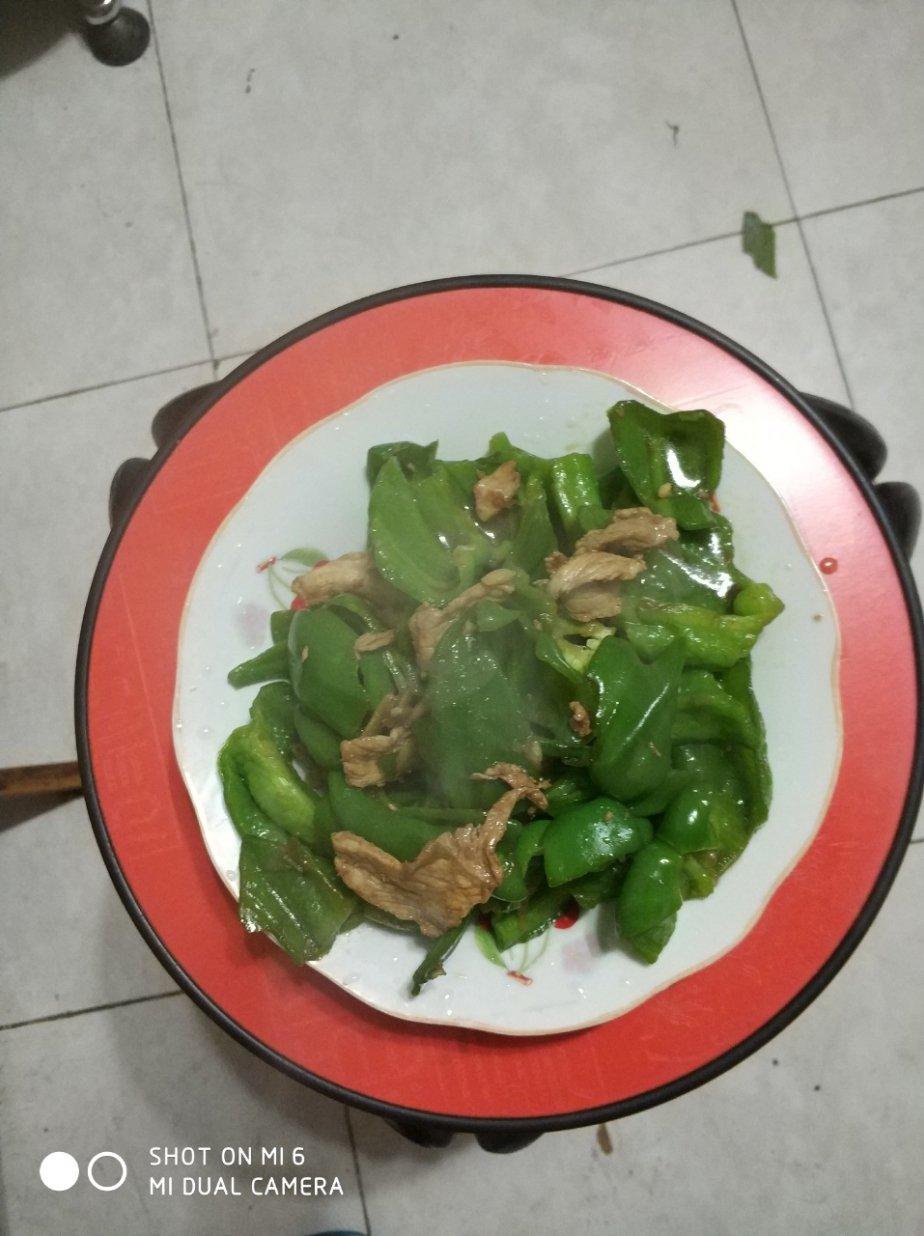 青椒炒肉