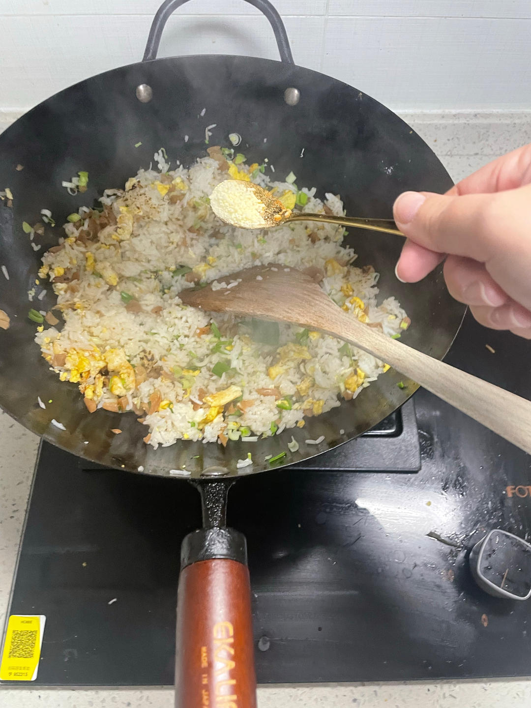 🍚炒饭类｜常州萝卜干炒蛋 超好吃的炒饭做法！的做法 步骤9