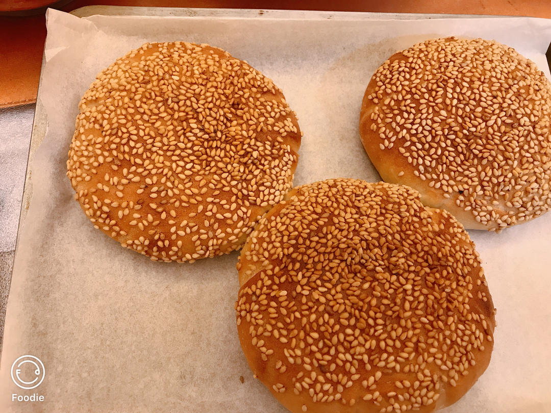 可以夹一切的奶香烧饼  简直是太香了