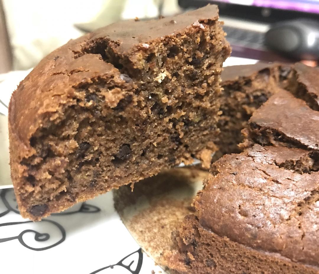 可能是最好吃的香蕉巧克力蛋糕