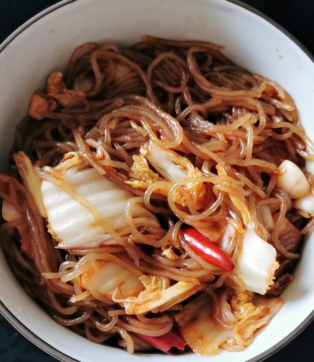 猪肉白菜炖粉条好吃到哭😭