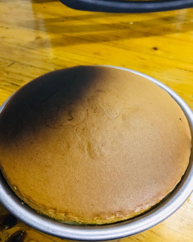 6寸轻芝士蛋糕(乳酪戚风蛋糕)