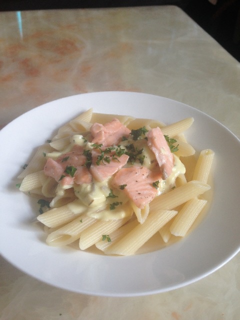 三文鱼意大利面