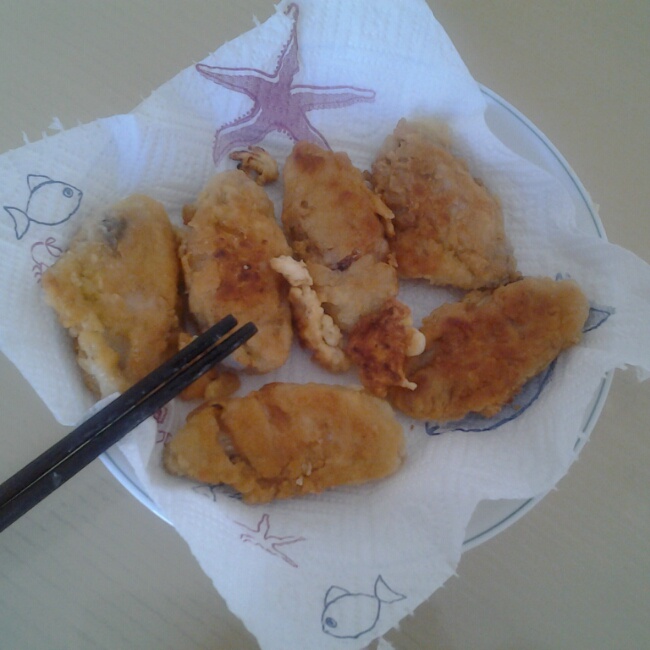 香脆辣味炸鸡翅